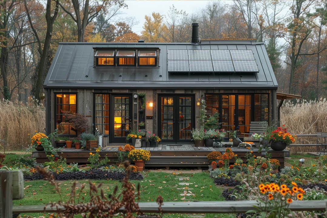 Tiny Homes of Vermont - Solar Panels