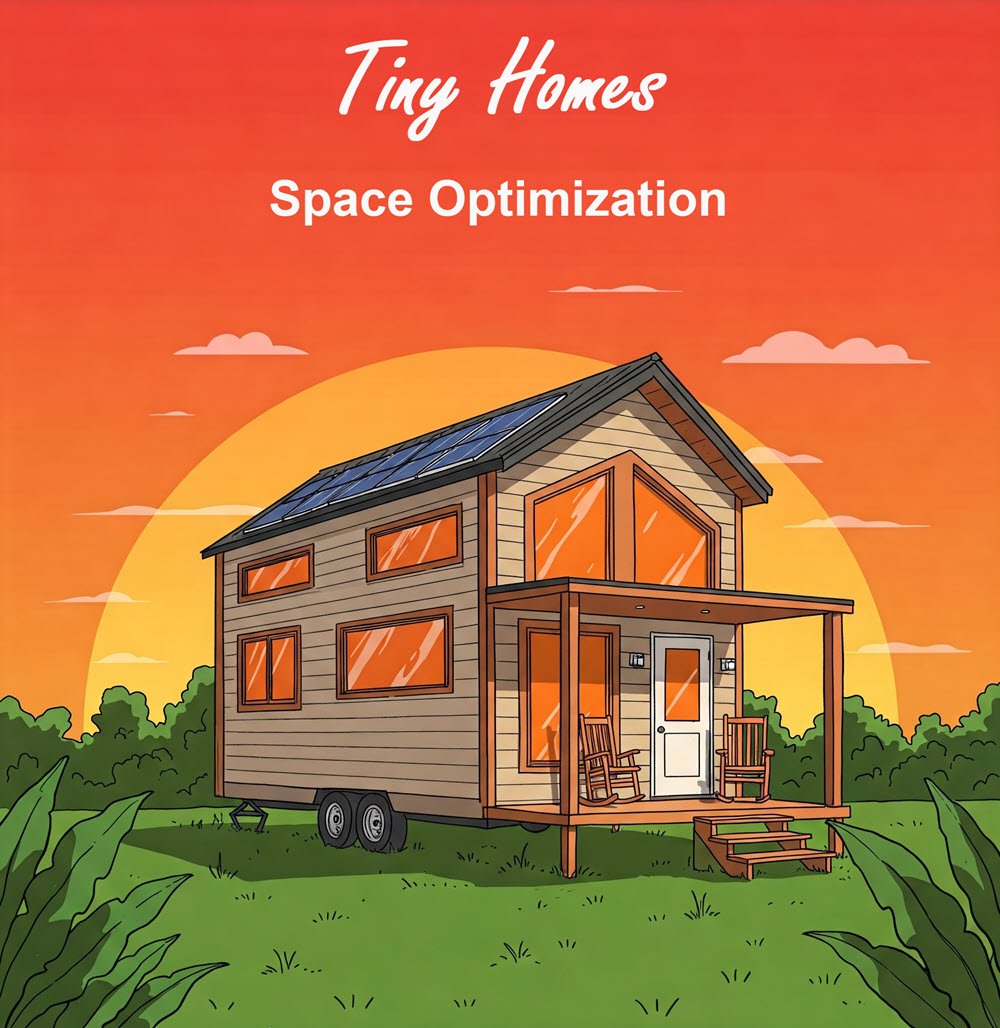 Tiny Homes of Vermont - Space Optimization Tiny Homes of Vermont - Space Optimization